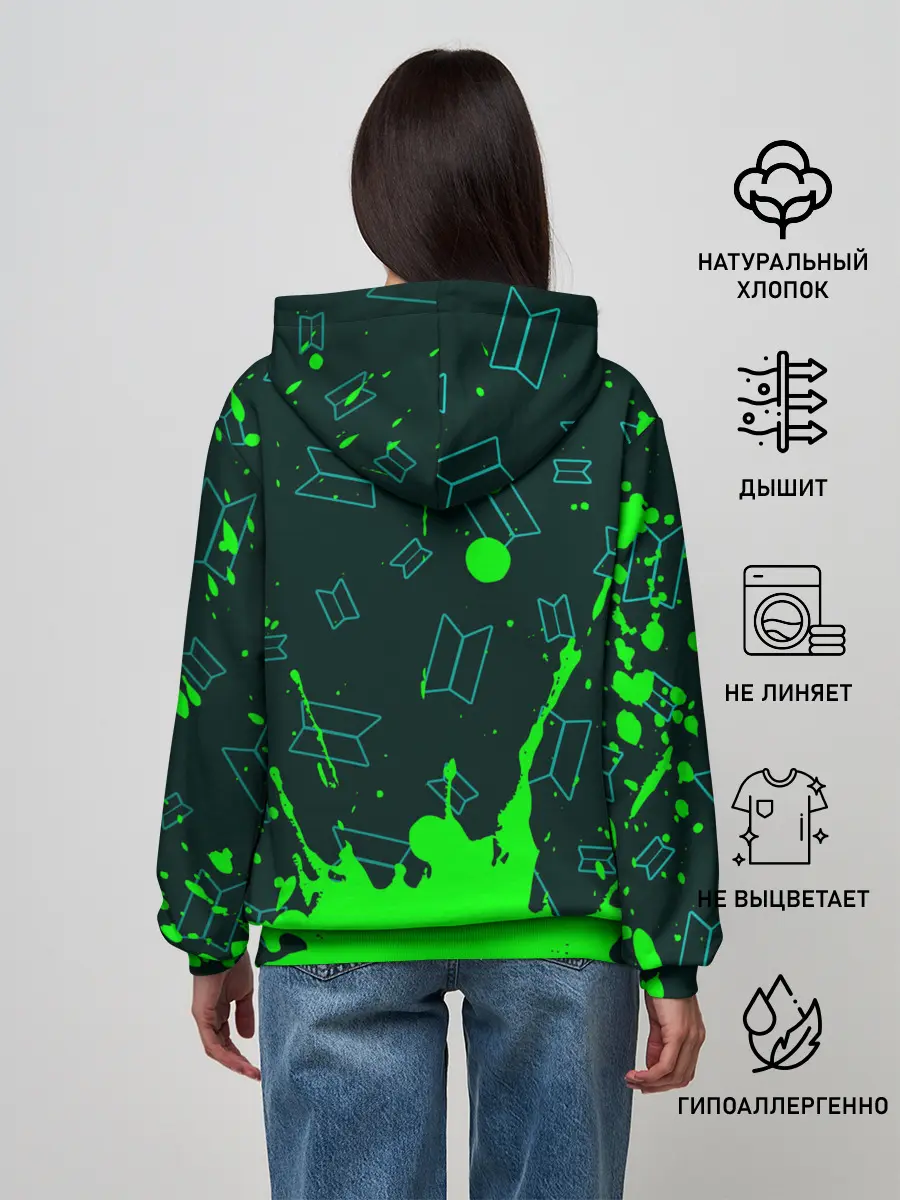 Женское худи / BTS / БТС