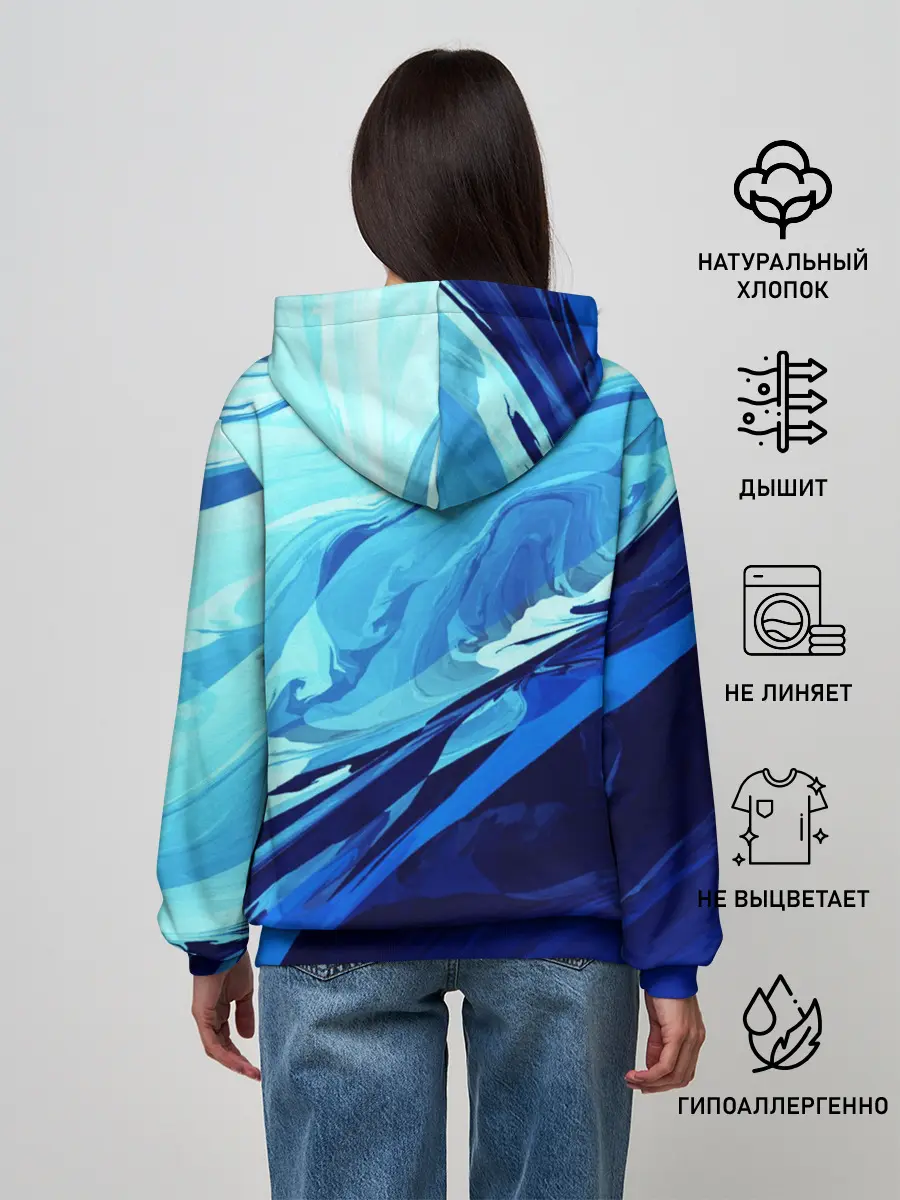 Женское худи / Котик Ангелочек