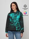Женское худи / НЕОНОВЫЙ ДЫМ