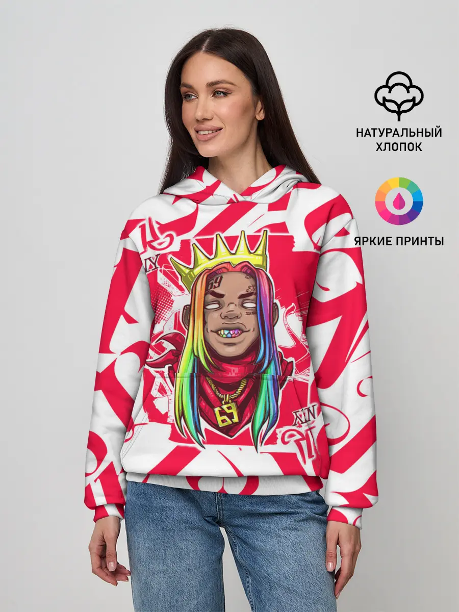 Женское худи / 6ix9ine Tekashi