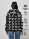 Женское худи / Diamonds Glitch