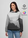 Женское худи / ОРЁЛ НАД ЛЕСОМ