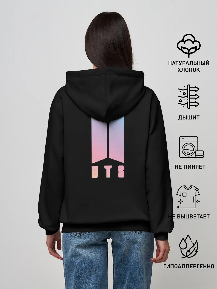 Женское худи / BTS Love Yourself