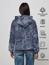 Женское худи / генплан города