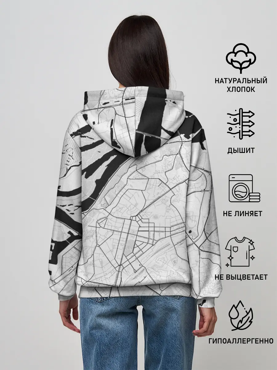 Женское худи / генплан