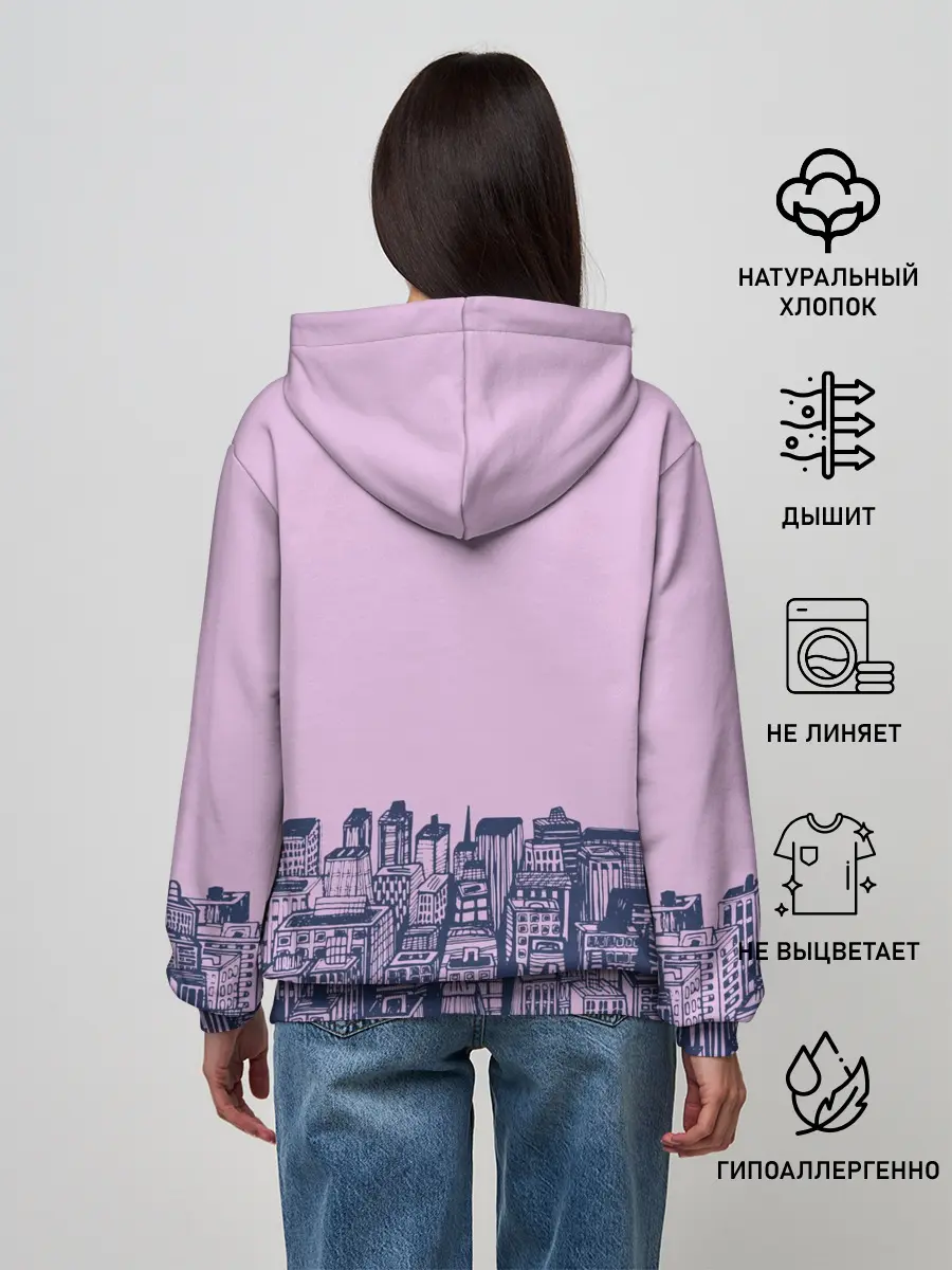 Женское худи / город