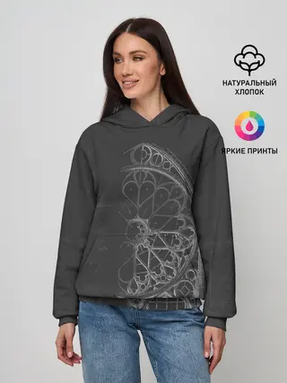 Женское худи / архитектор