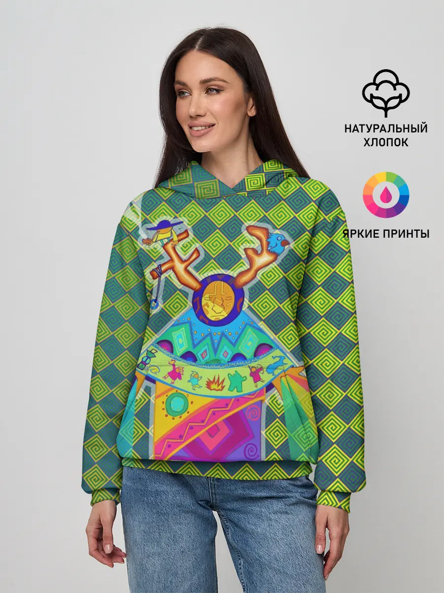 Женское худи / Шаман