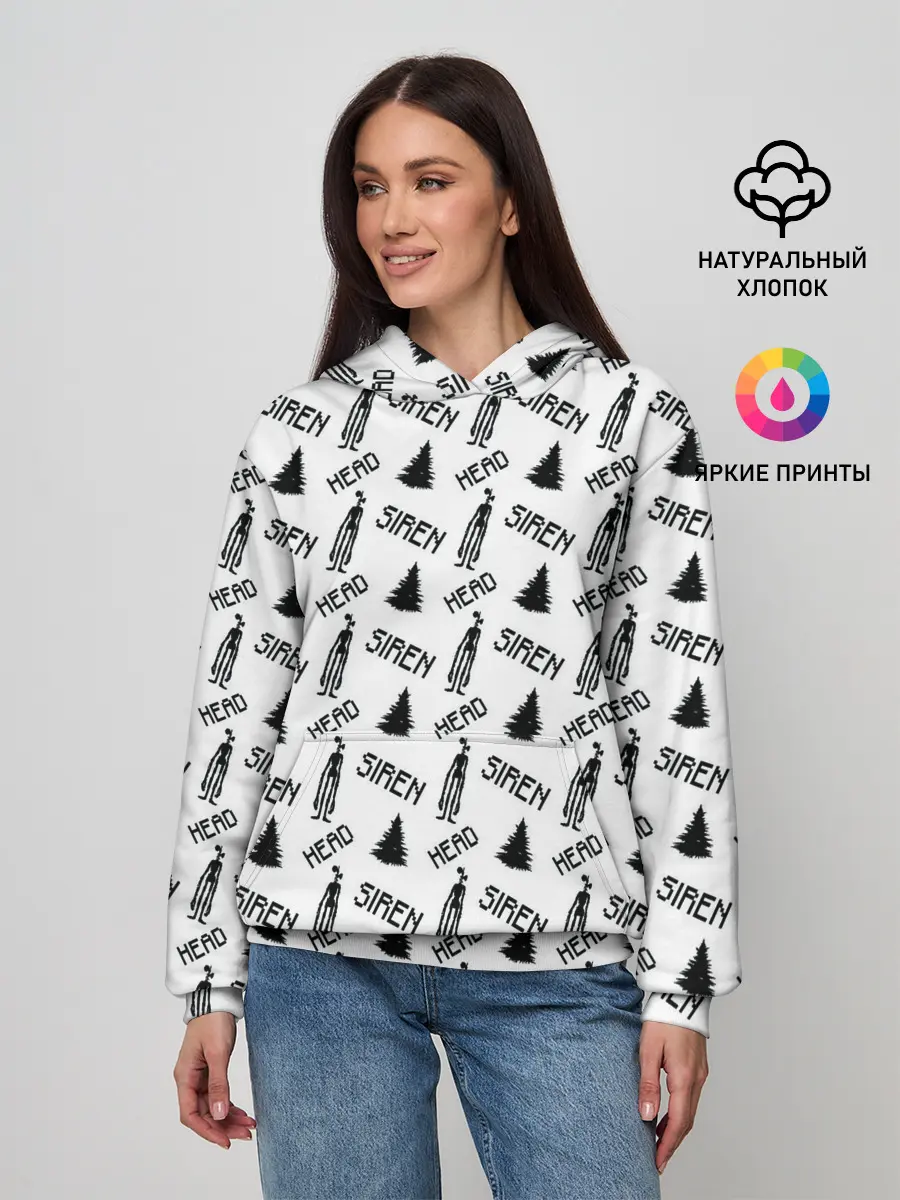 Женское худи / Siren Head
