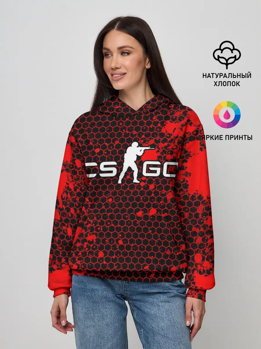 Женское худи / COUNTER STRIKE