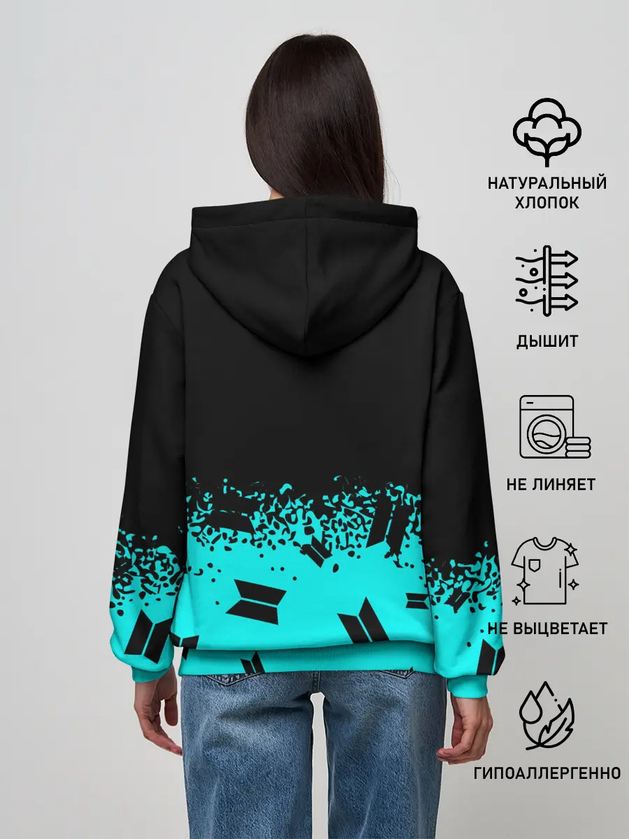 Женское худи / BTS / БТС