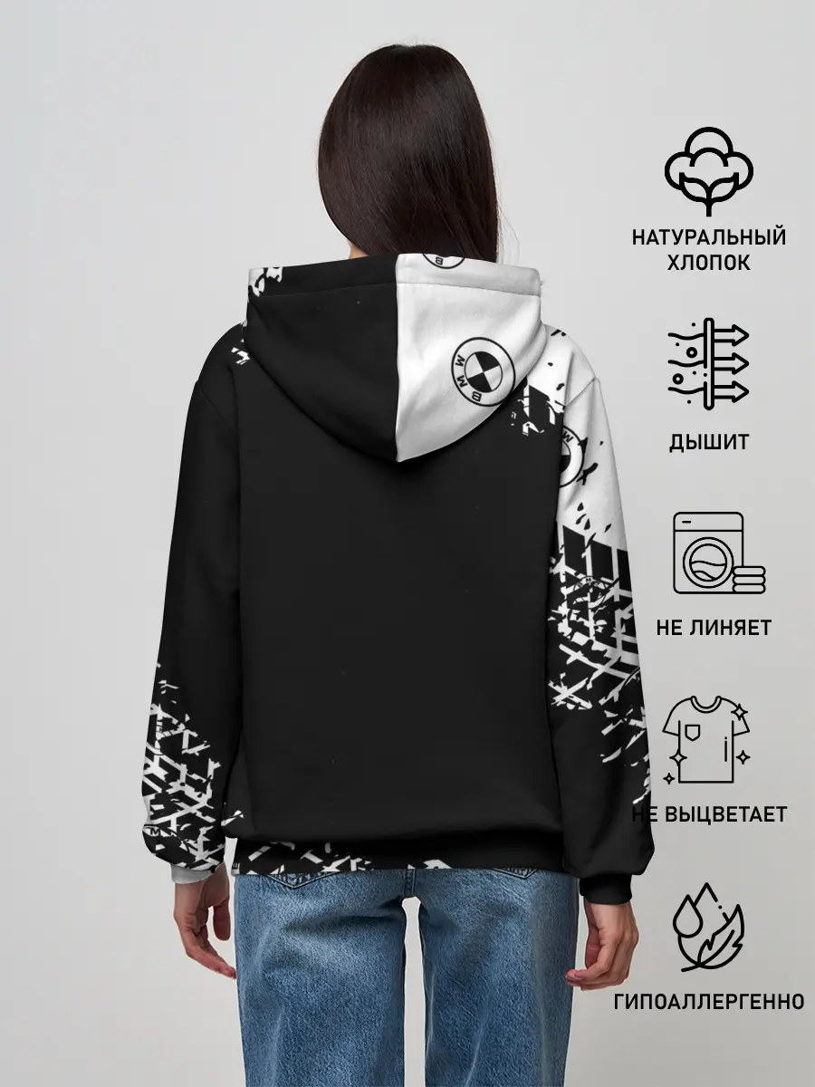 Женское худи / BMW / БМВ