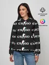 Женское худи / CSGO GLITCH LOGO