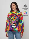 Женское худи / Лев Artistic Art