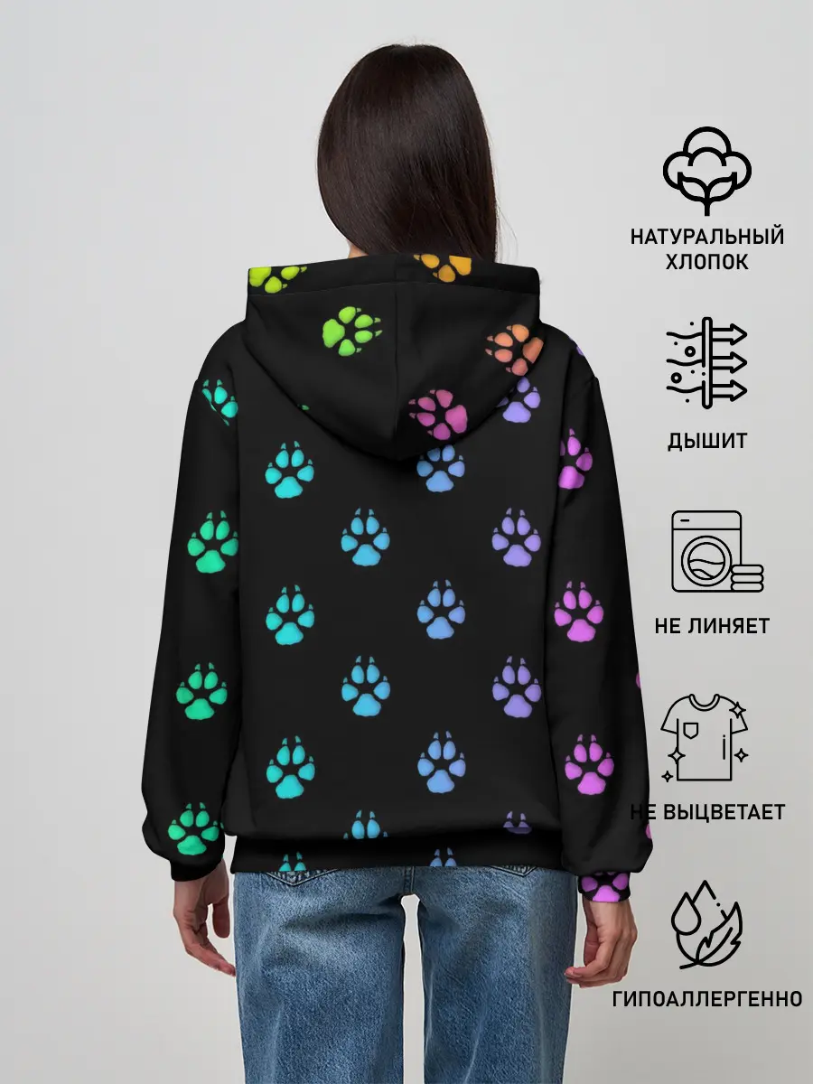 Женское худи / ЛАПКИ