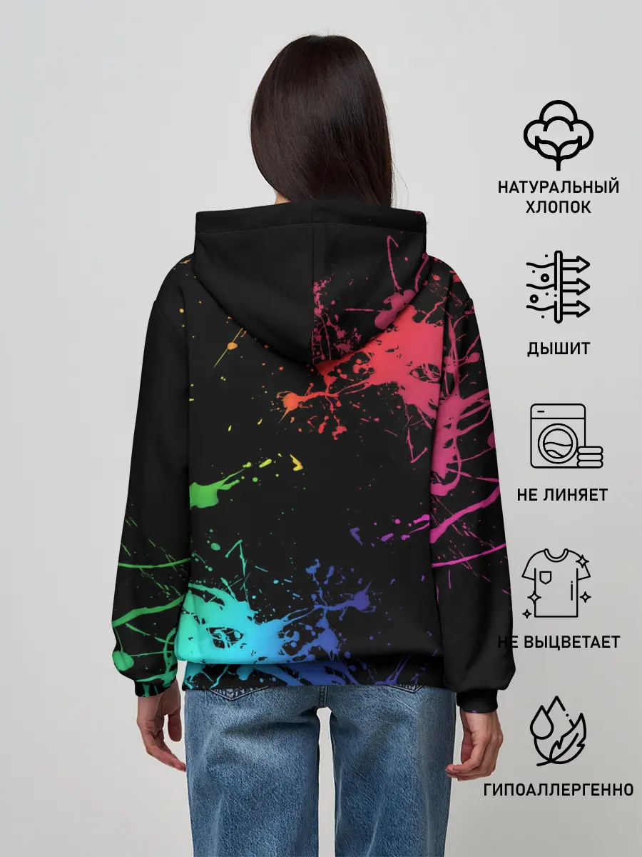 Женское худи / MARSHMELLO