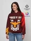 Женское худи / FREE FIRE / ФРИ ФАЕР