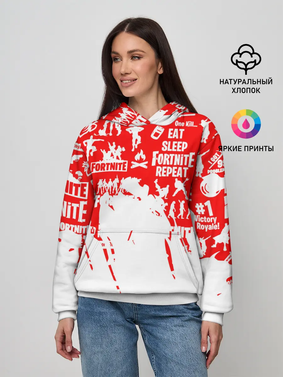 Женское худи / Fortnite