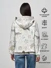 Женское худи / Рисунок домашних любимцев