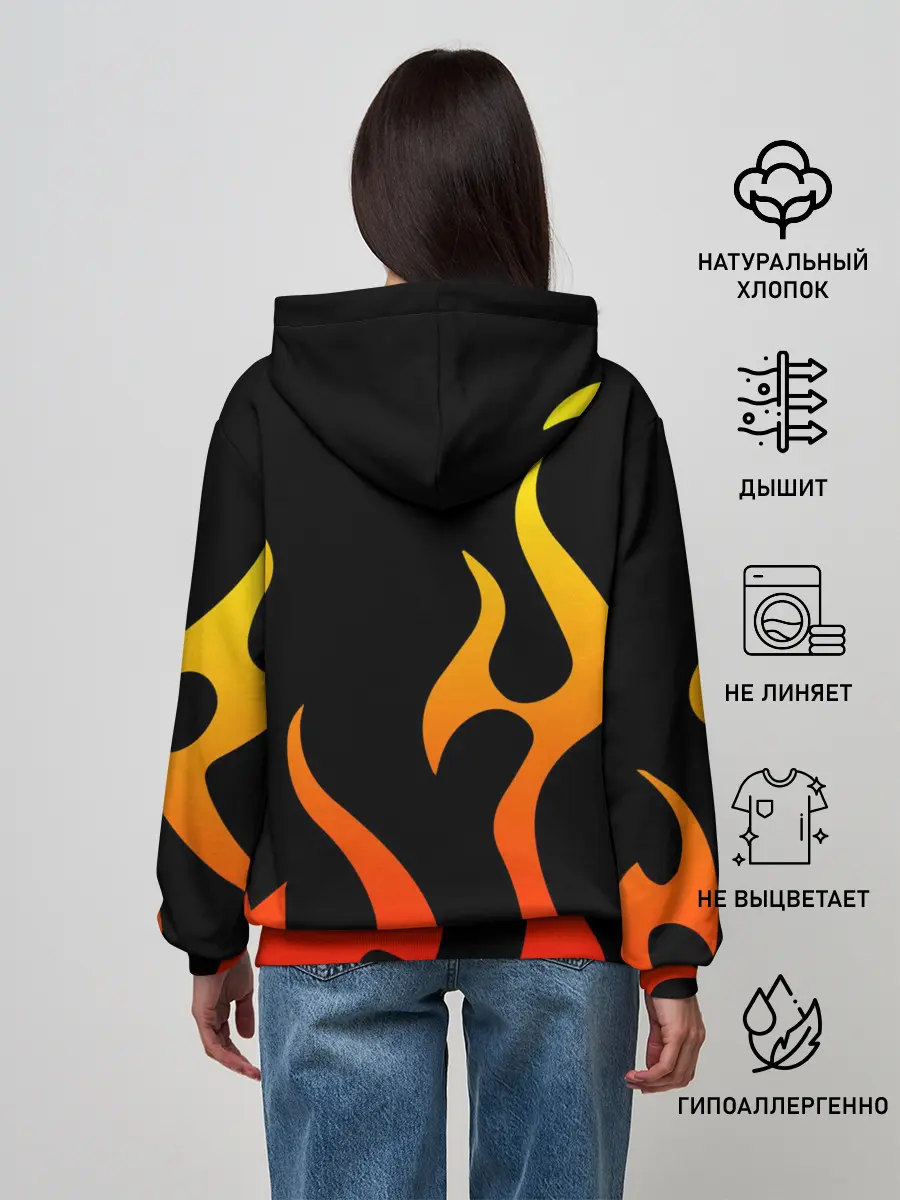 Женское худи / JoJo Bizarre Adventure