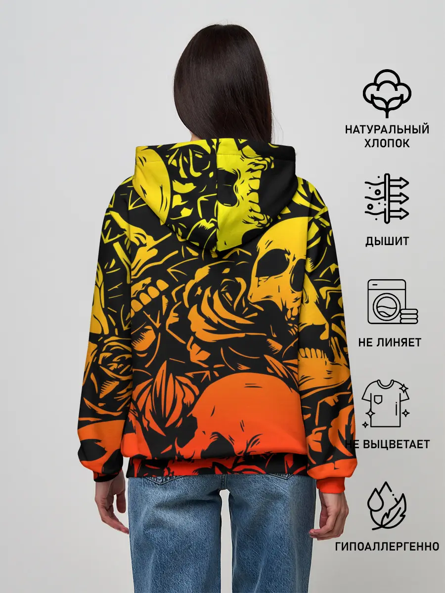 Женское худи / JoJo Bizarre Adventure