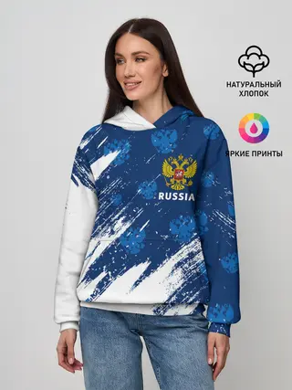 Женское худи / RUSSIA / РОССИЯ