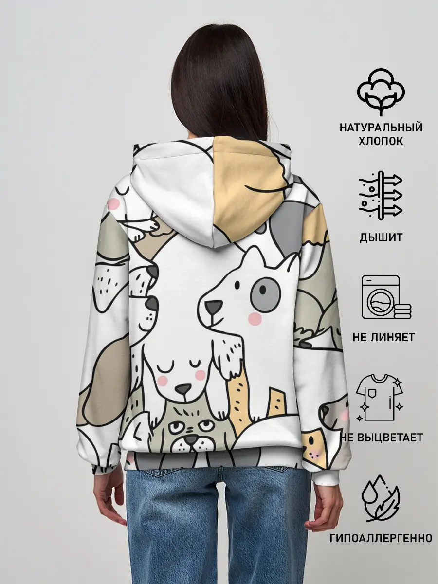 Женское худи / Собачье собрание