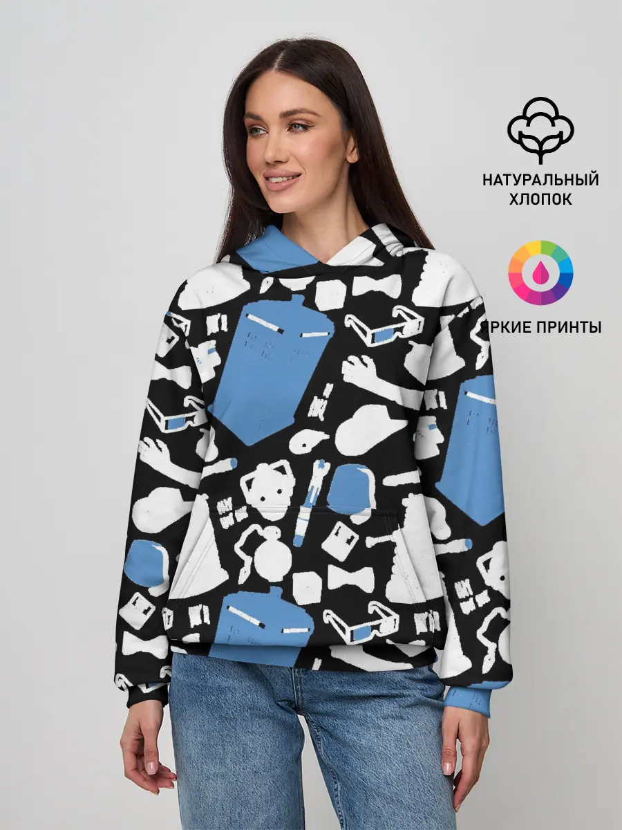 Женское худи / ТАРДИС
