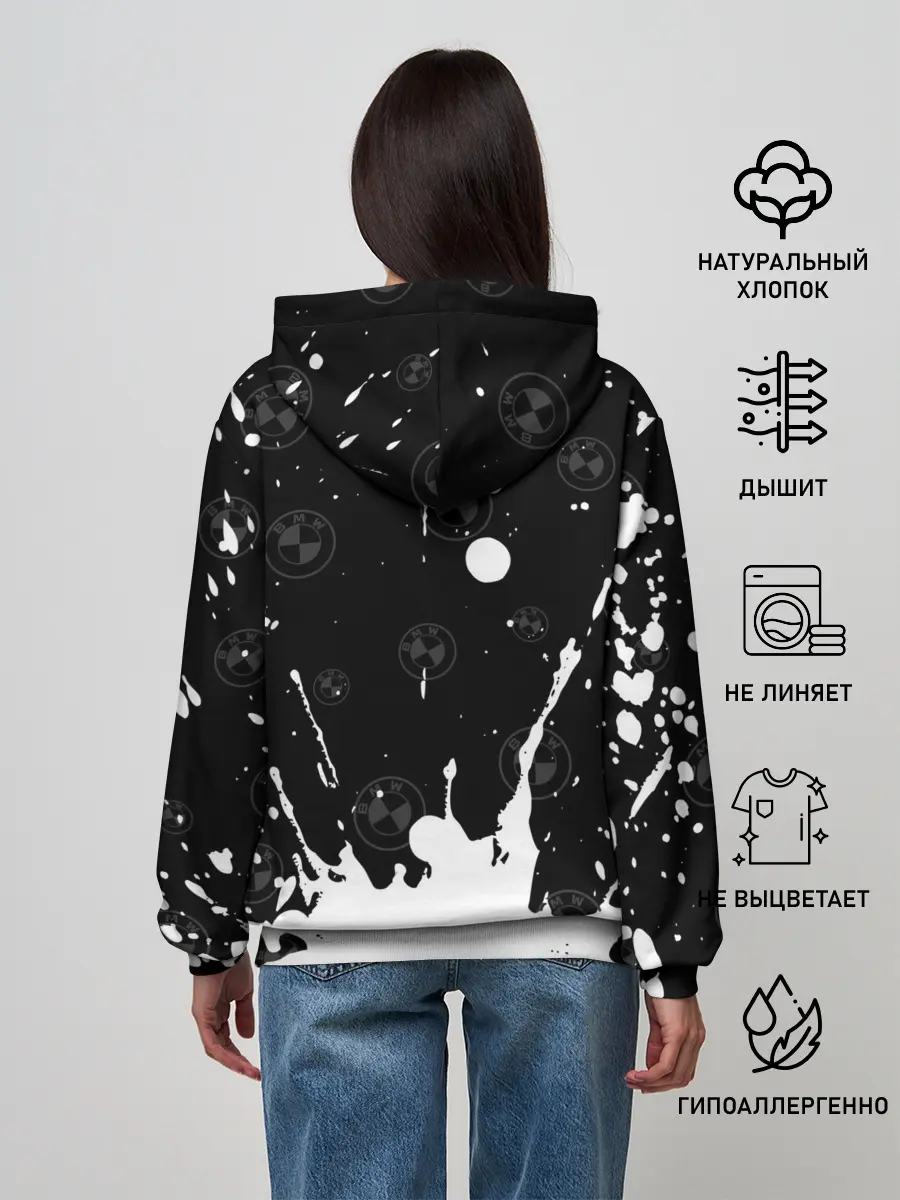 Женское худи / BMW / БМВ