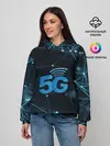 Женское худи / 5G Network