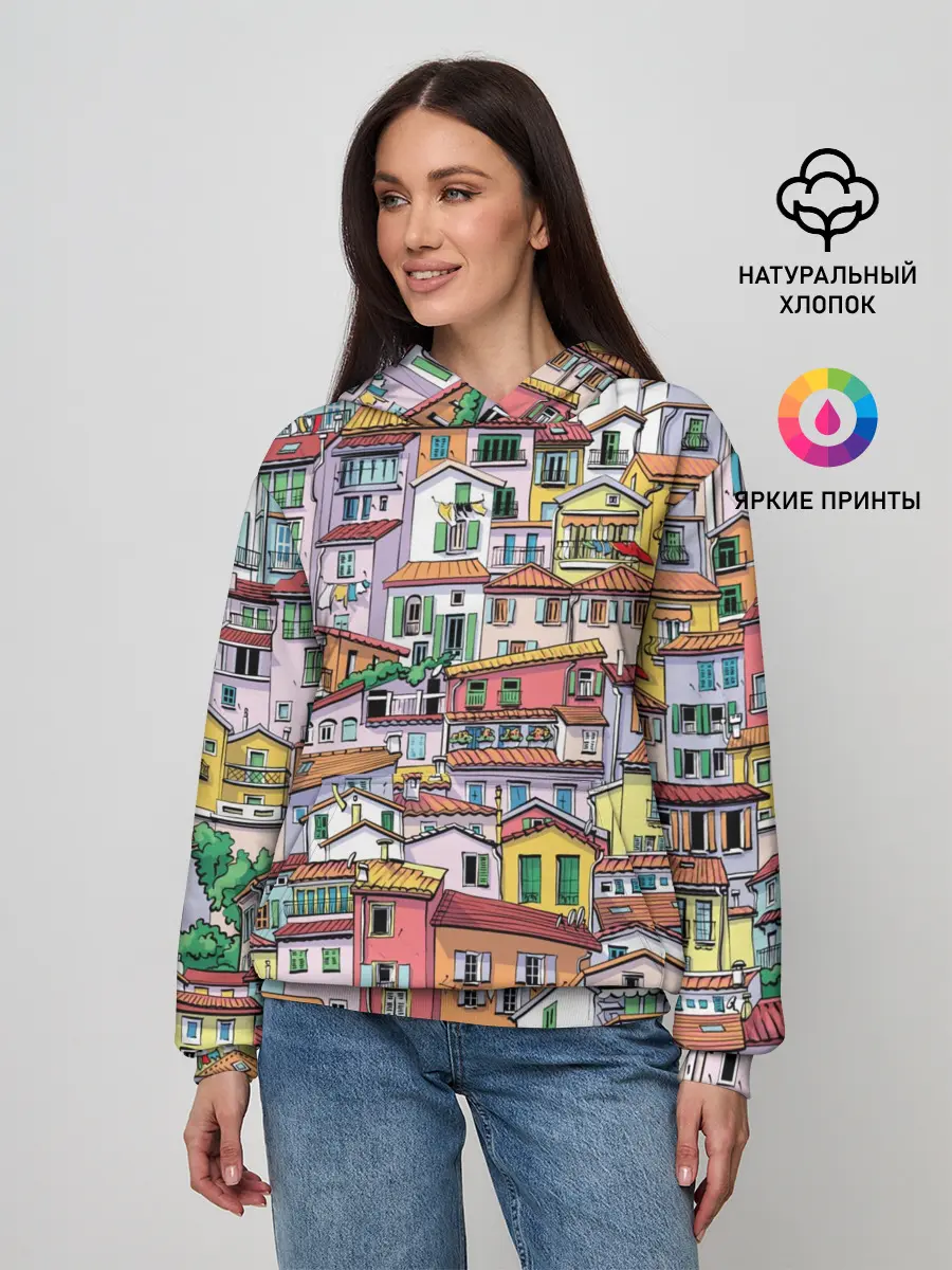 Женское худи / Ментон Франция