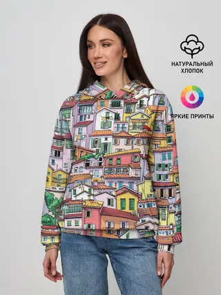 Женское худи / Ментон Франция