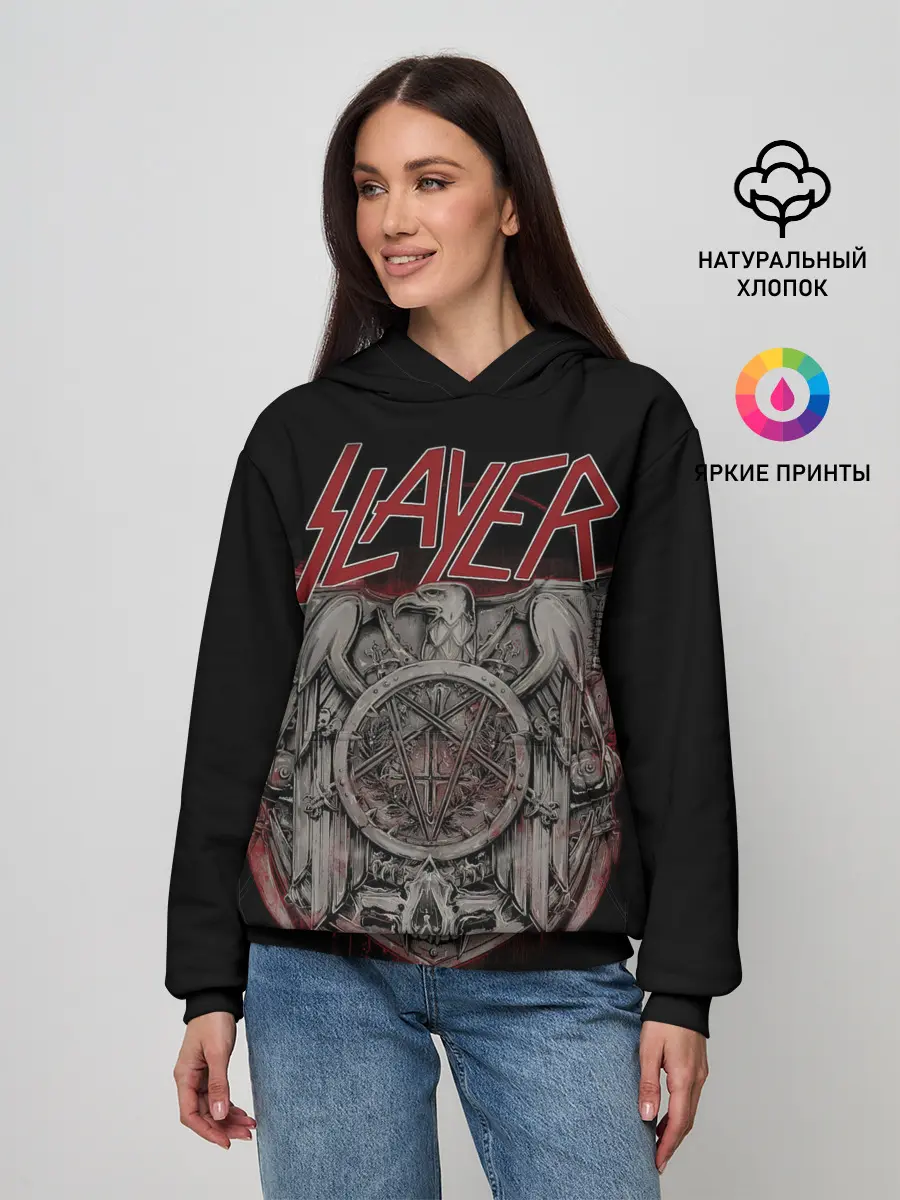 Женское худи / SLAYER | СЛЭЙЕР