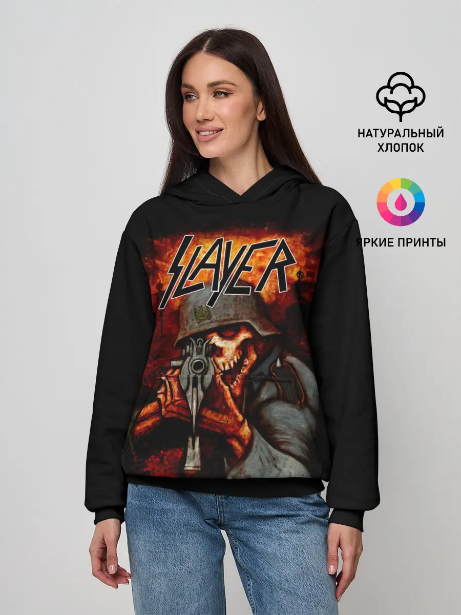 Женское худи / SLAYER | СЛЭЙЕР
