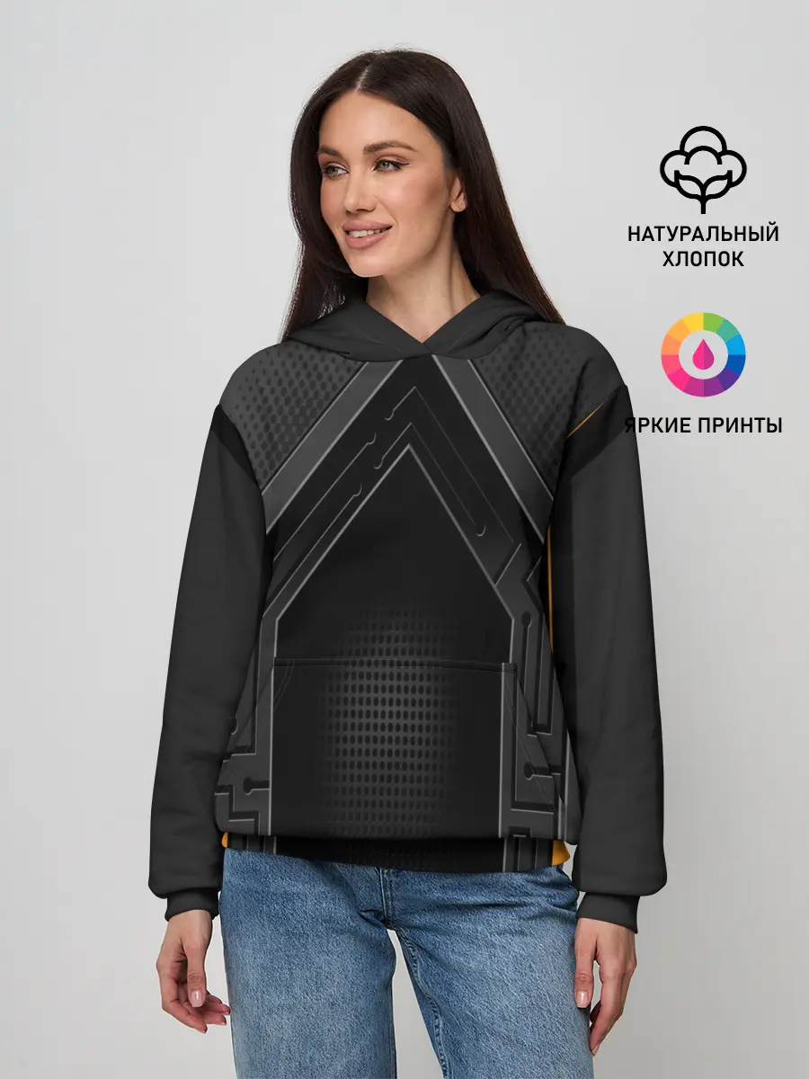 Женское худи / Броня робота