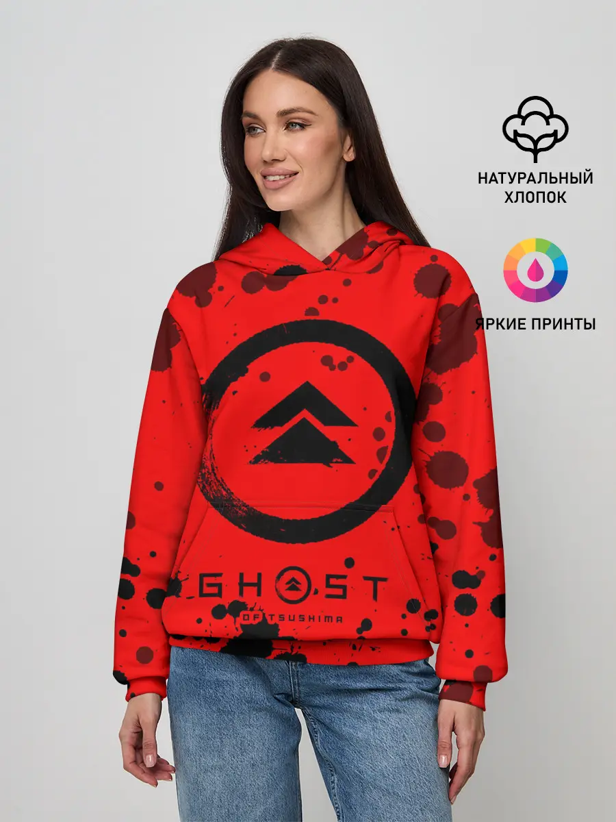 Женское худи / GHOST OF TSUSHIMA