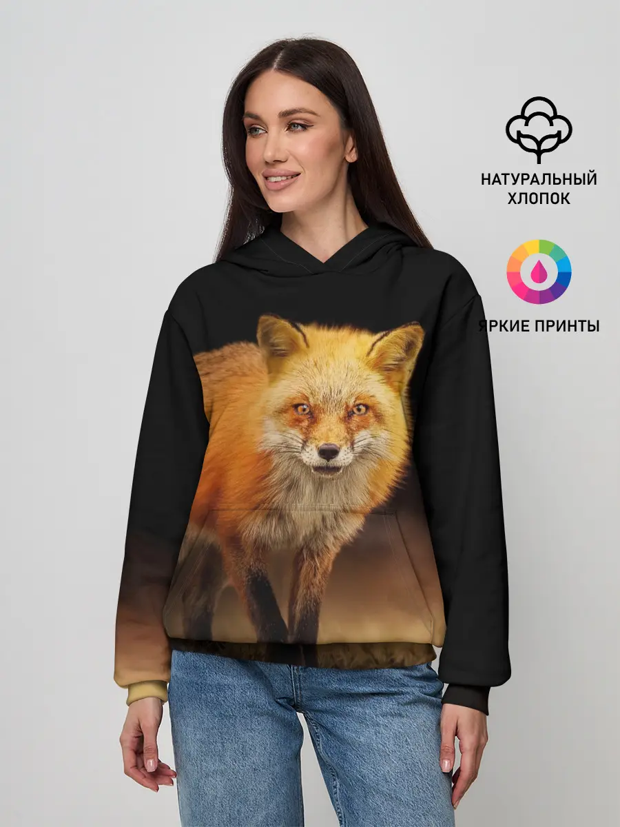 Женское худи / Лиса