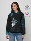 Женское худи / Sky Wolf