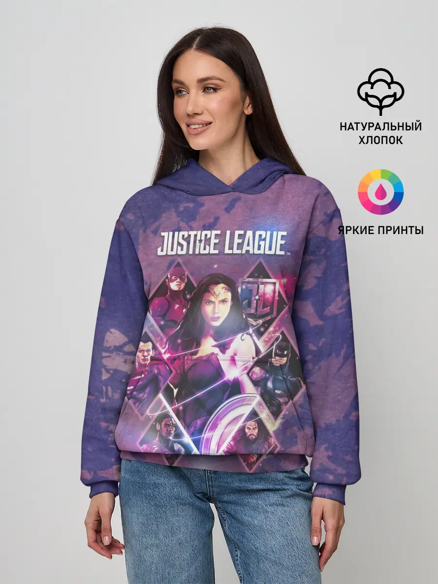 Женское худи / Justice League