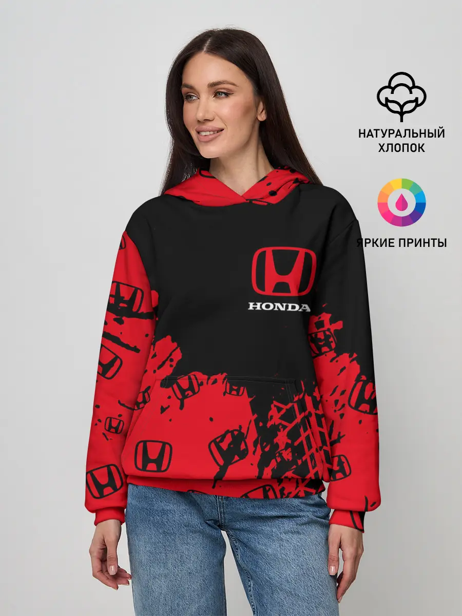 Женское худи / HONDA / ХОНДА