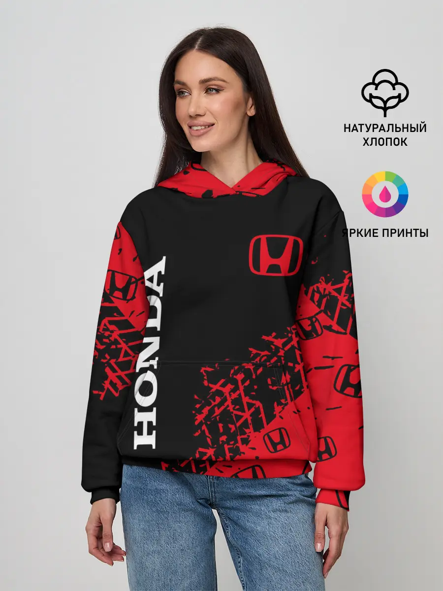 Женское худи / HONDA / ХОНДА