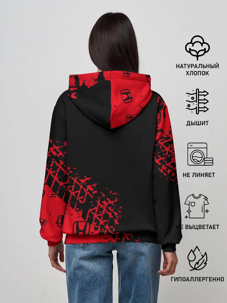 Женское худи / HONDA / ХОНДА