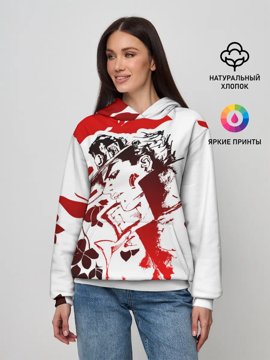 Женское худи / JoJo Bizarre Adventure