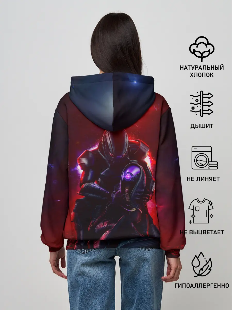 Женское худи / Mass Effect