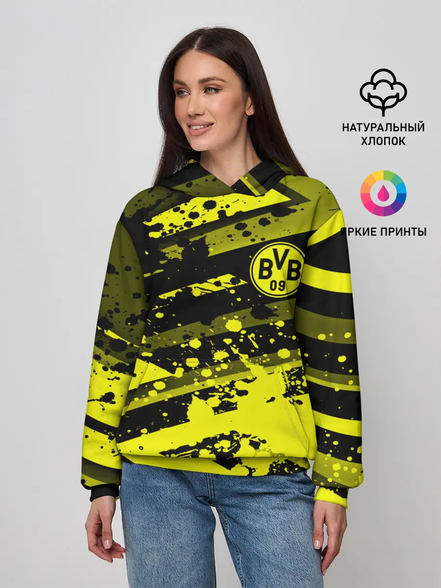 Женское худи / Borussia Dortmund
