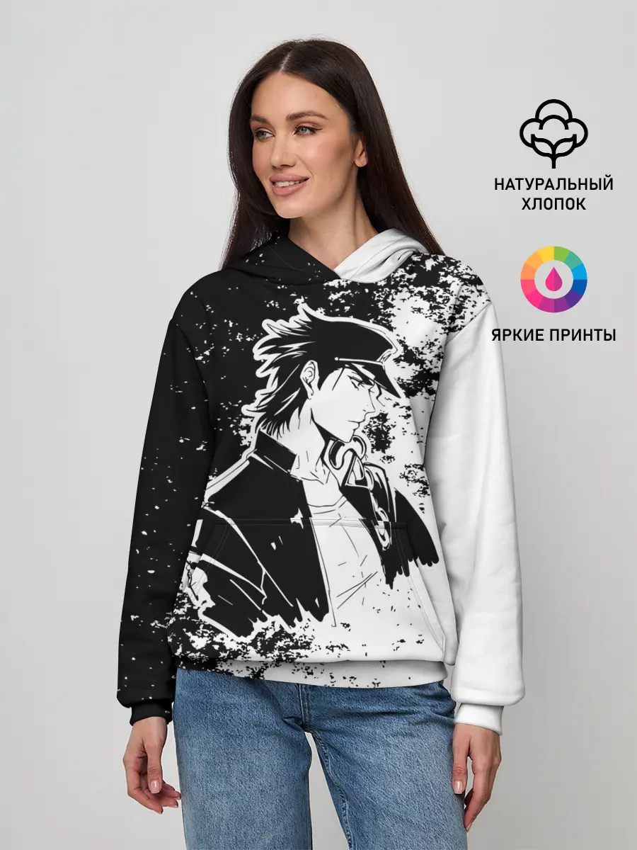 Женское худи / Приключения ДжоДжо