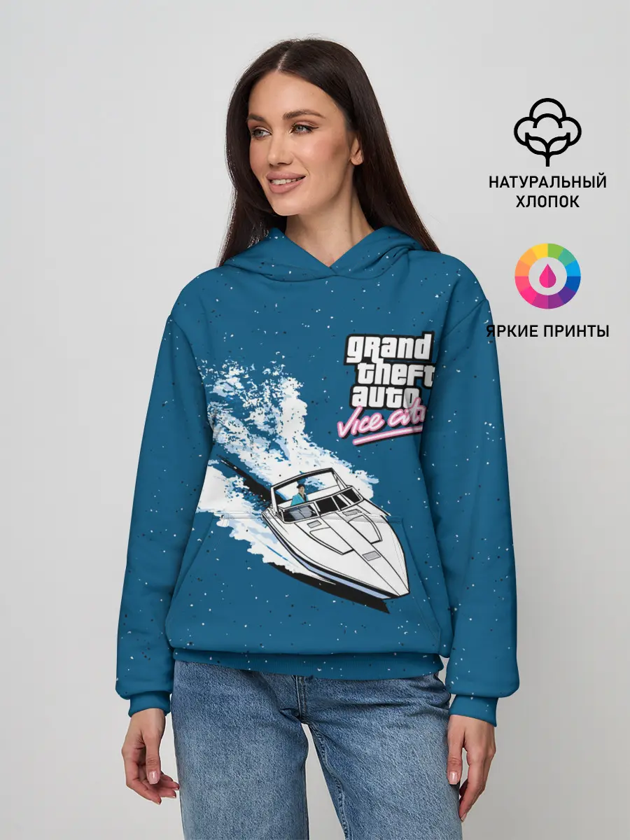 Женское худи / GTA Vice City