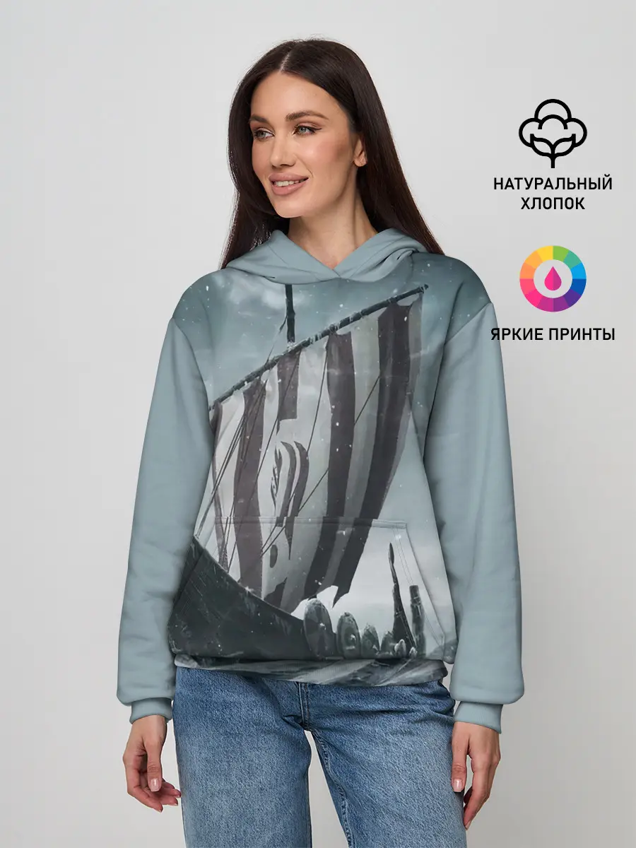 Женское худи / Викинги