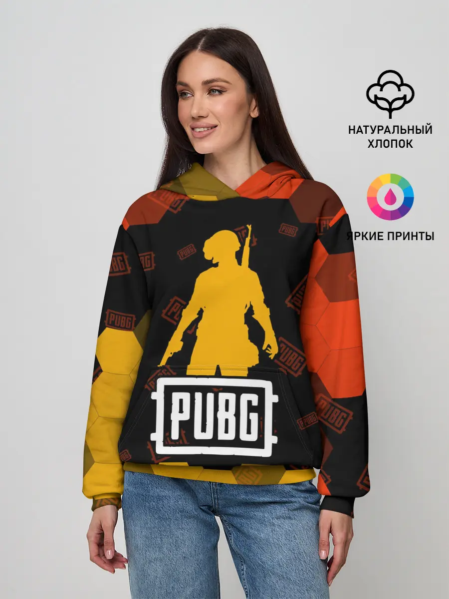 Женское худи / PUBG / ПАБГ