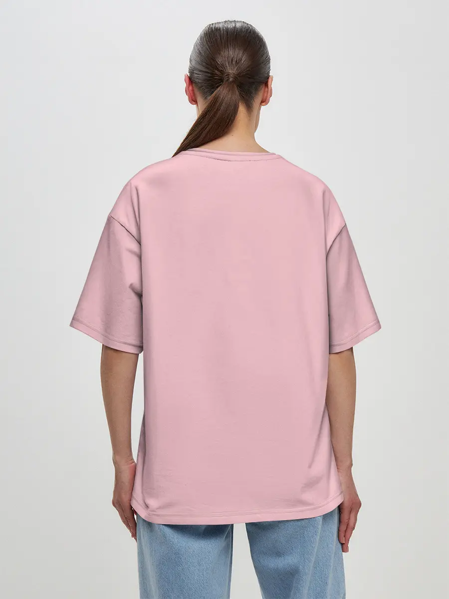 Женская футболка оверсайз / Dab the sun